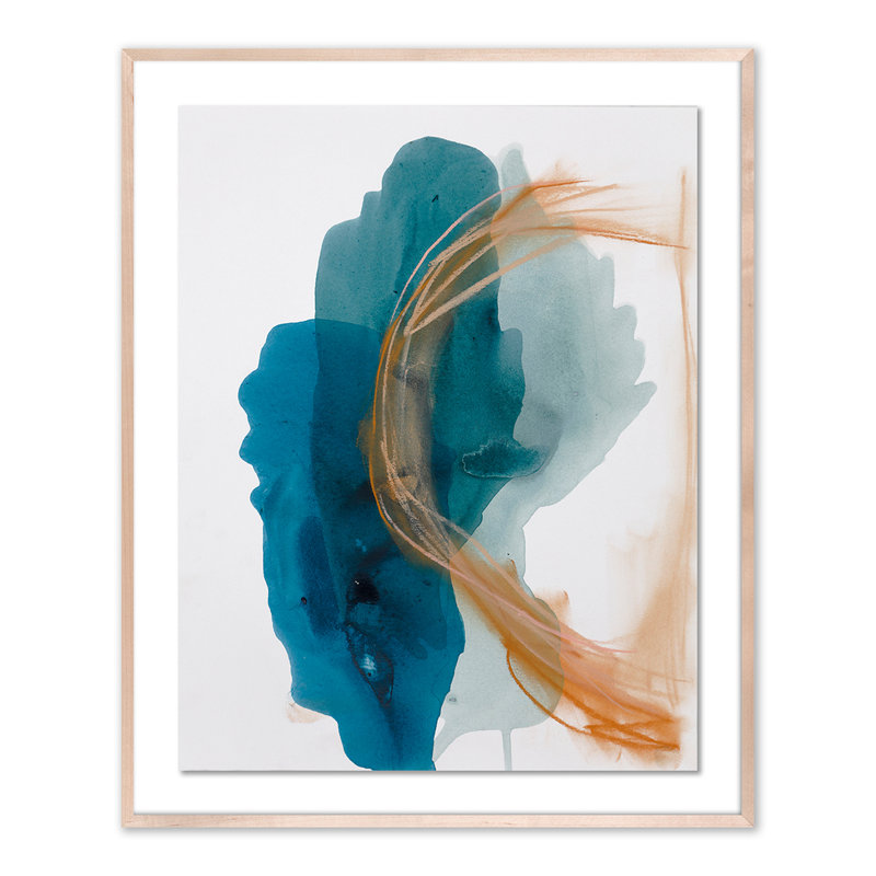 Wisdom Print by Kim Whiteside, Natural, 48" H x 39" W x 2.5" D