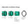 Hansgrohe iBox Universal Plus Rough In Valve with Service Stop for Hansgrohe and Axor Shower Trims Only