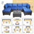 7-Piece Outdoor Sofa Set-1868770807-1868770800