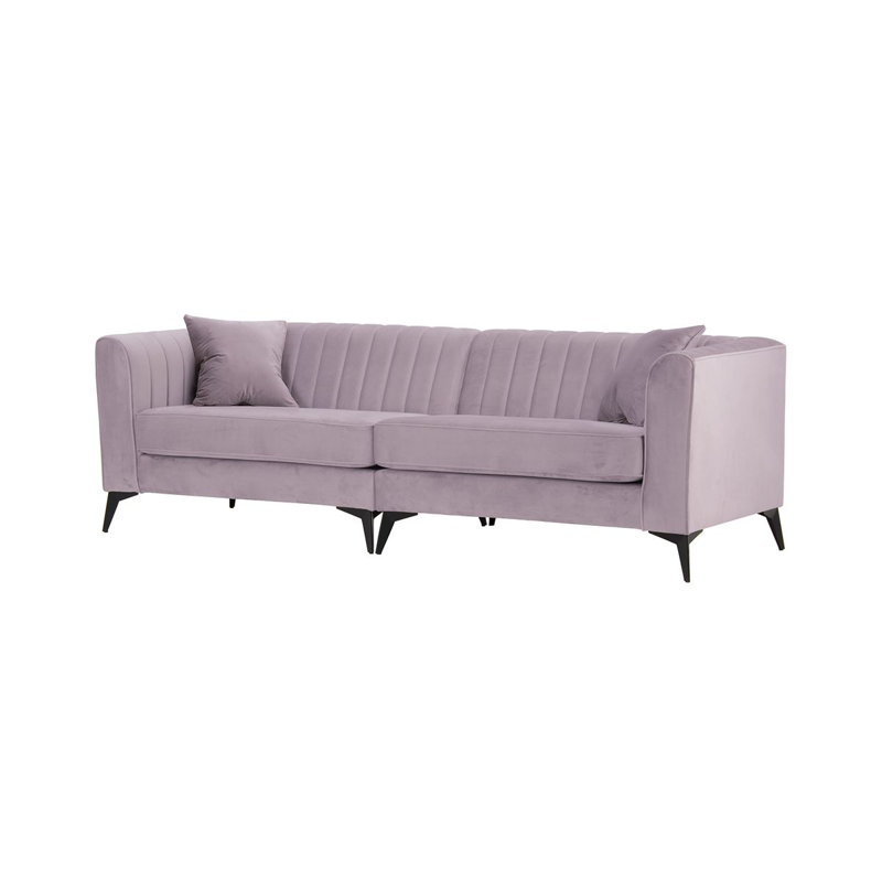 Ahmaud 4 Seater Sofa, Purple