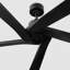 Visual Comfort Fan Aspen 84 Indoor Ceiling Fan with Threaded Downrod, Midnight Black blades and Handheld Remote-1079563400-1079563407
