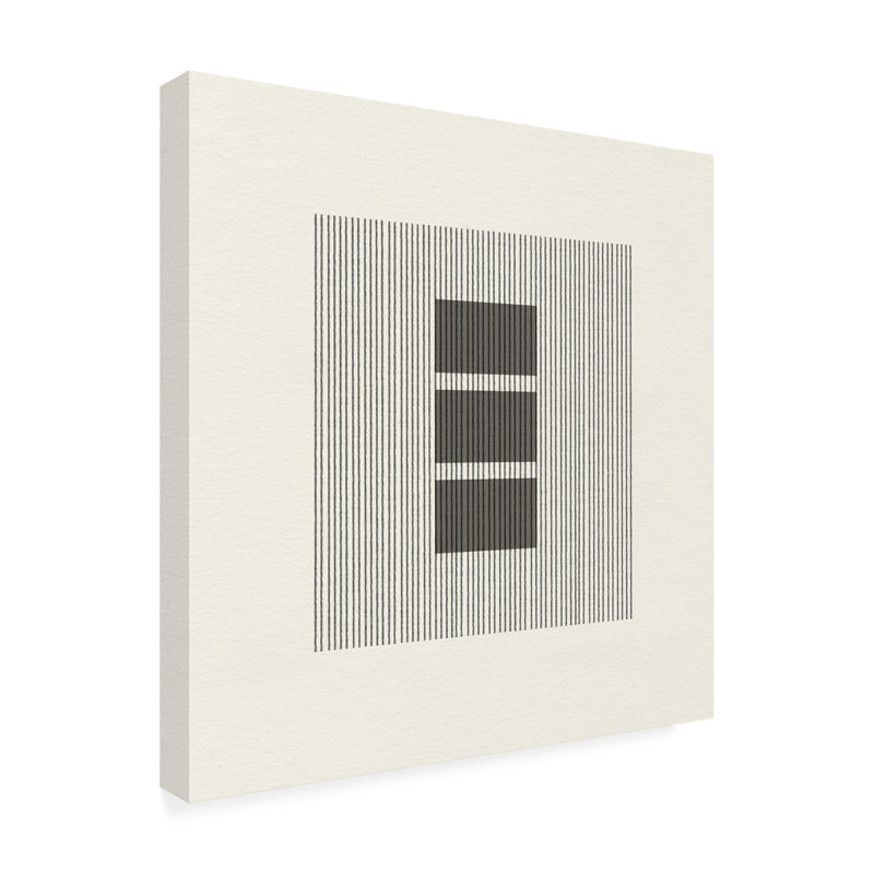 Bolog Paper Object No1 On Canvas by THE MIUUS STUDIO Print, 14" H x 14" W x 2" D