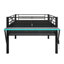 Lit mezzanine avec bureau Gaming, DEL