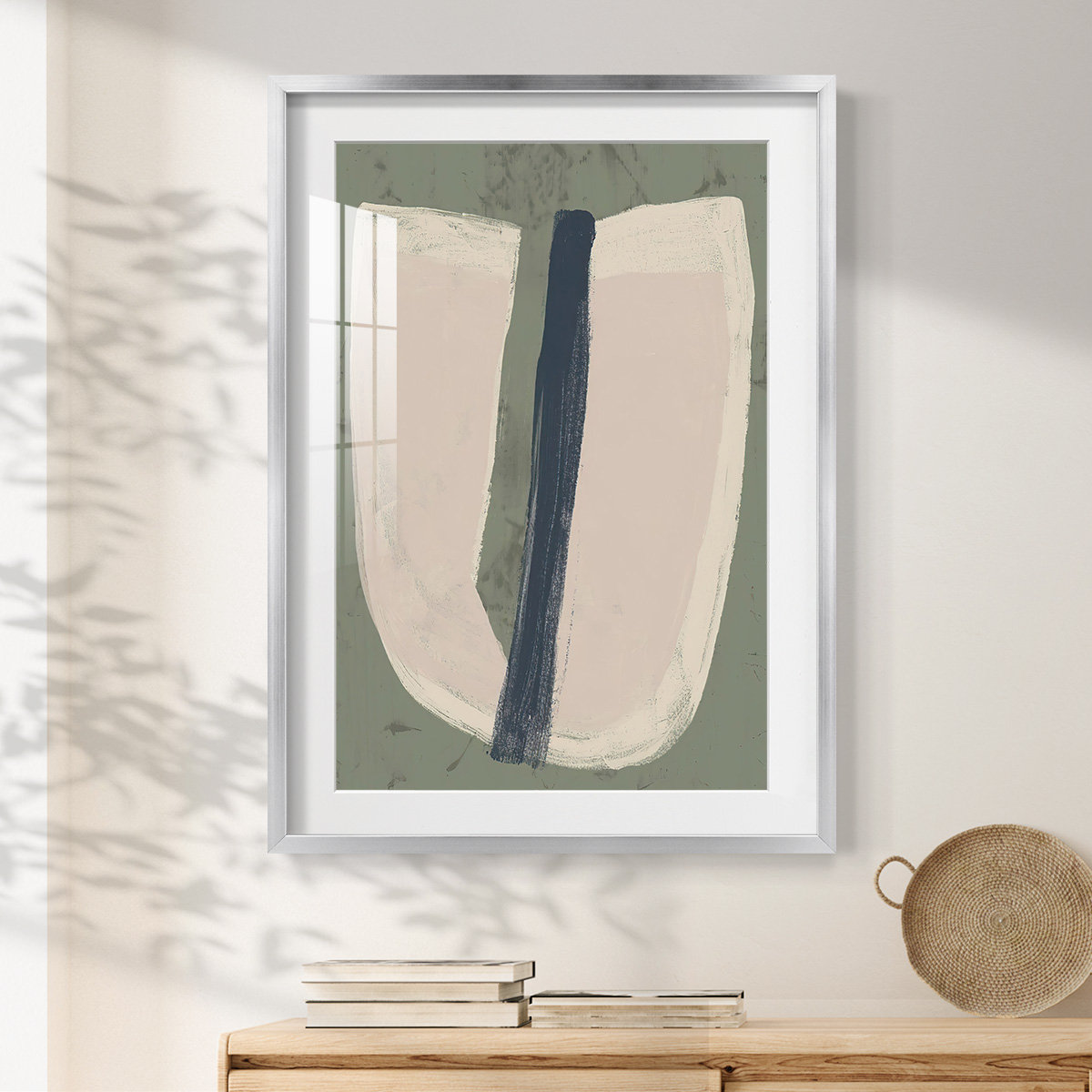 Ivy Bronx Paper Slice III -Framed Print | Wayfair