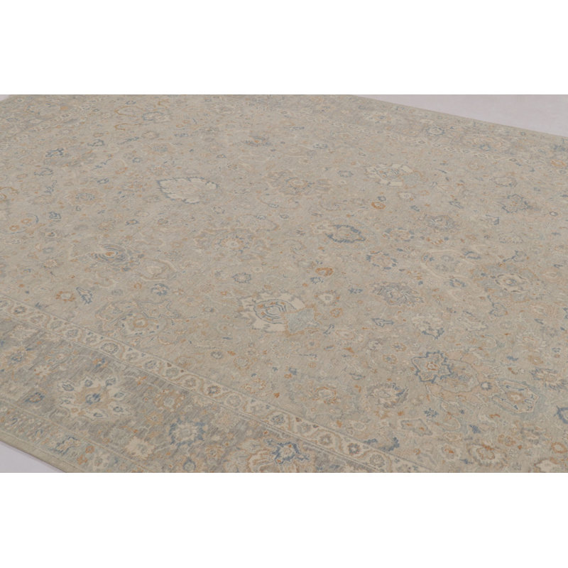 Modern Classics Hand Knotted Wool Floral Area Rug