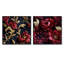 Cagney - Ensemble de 2 pivoines carrées-101865533-101865534