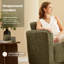 Fauteuil demi-tonneau rembourré et pivotant-768034392