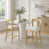 Beige, frêne naturel