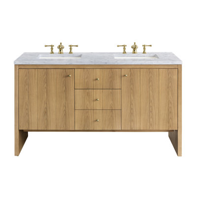 Hudson 60'' W Double Vanity