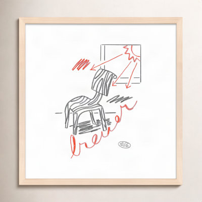 Chairs Breuer Print by Jeff Jackson