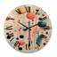 Horloge murale en bois massif Alyria-985627296