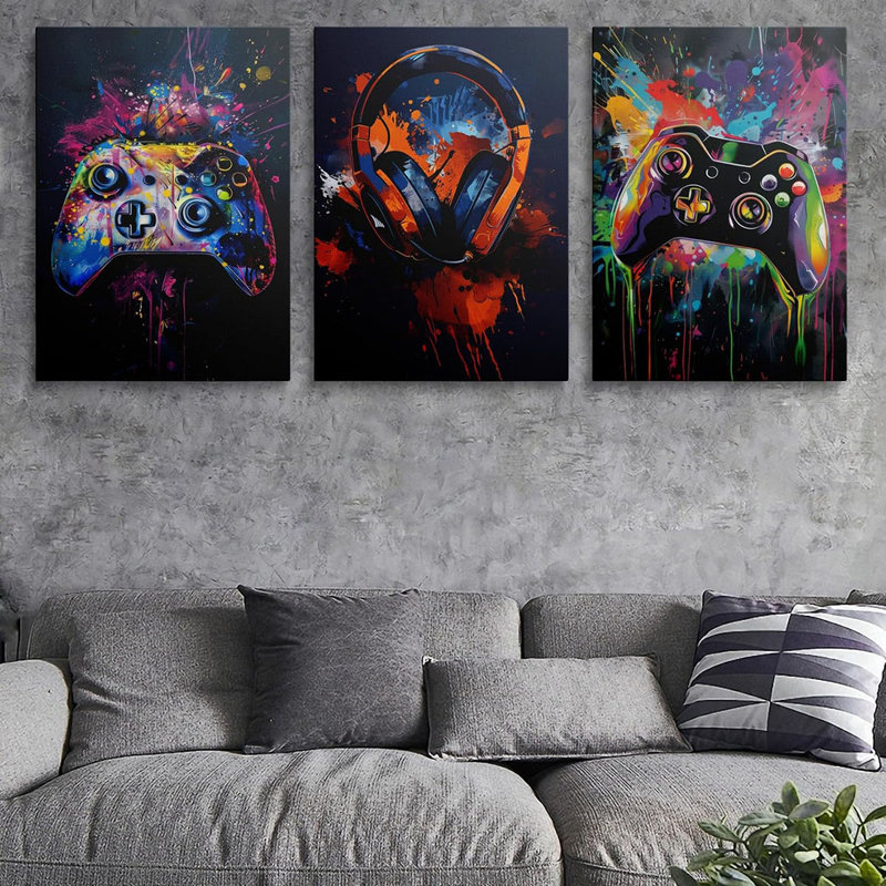 Framed Wall Art on Canvas
