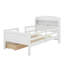 Lit simple avec lumière DEL, tête de lit multifonctionnelle et tiroirs-683089088