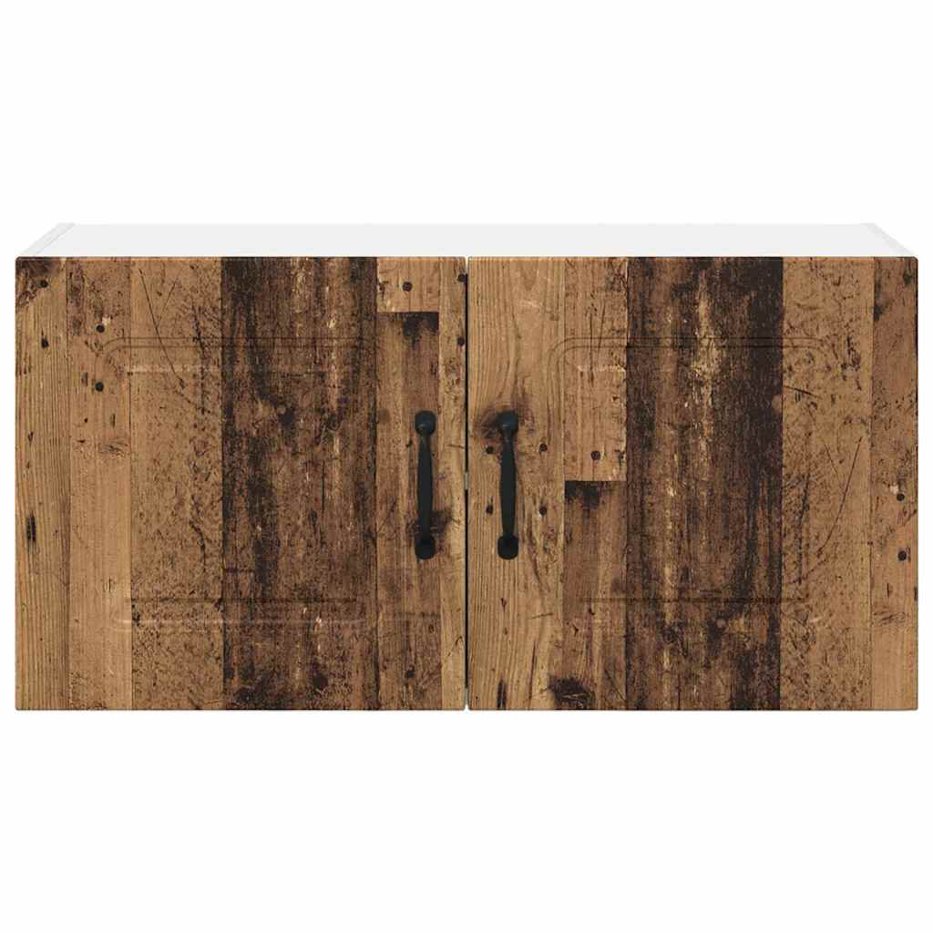 vidaXL - Wall Kitchen Cabinet - Old Wood - 40 x 80 x 31cm - Brown - Image 2