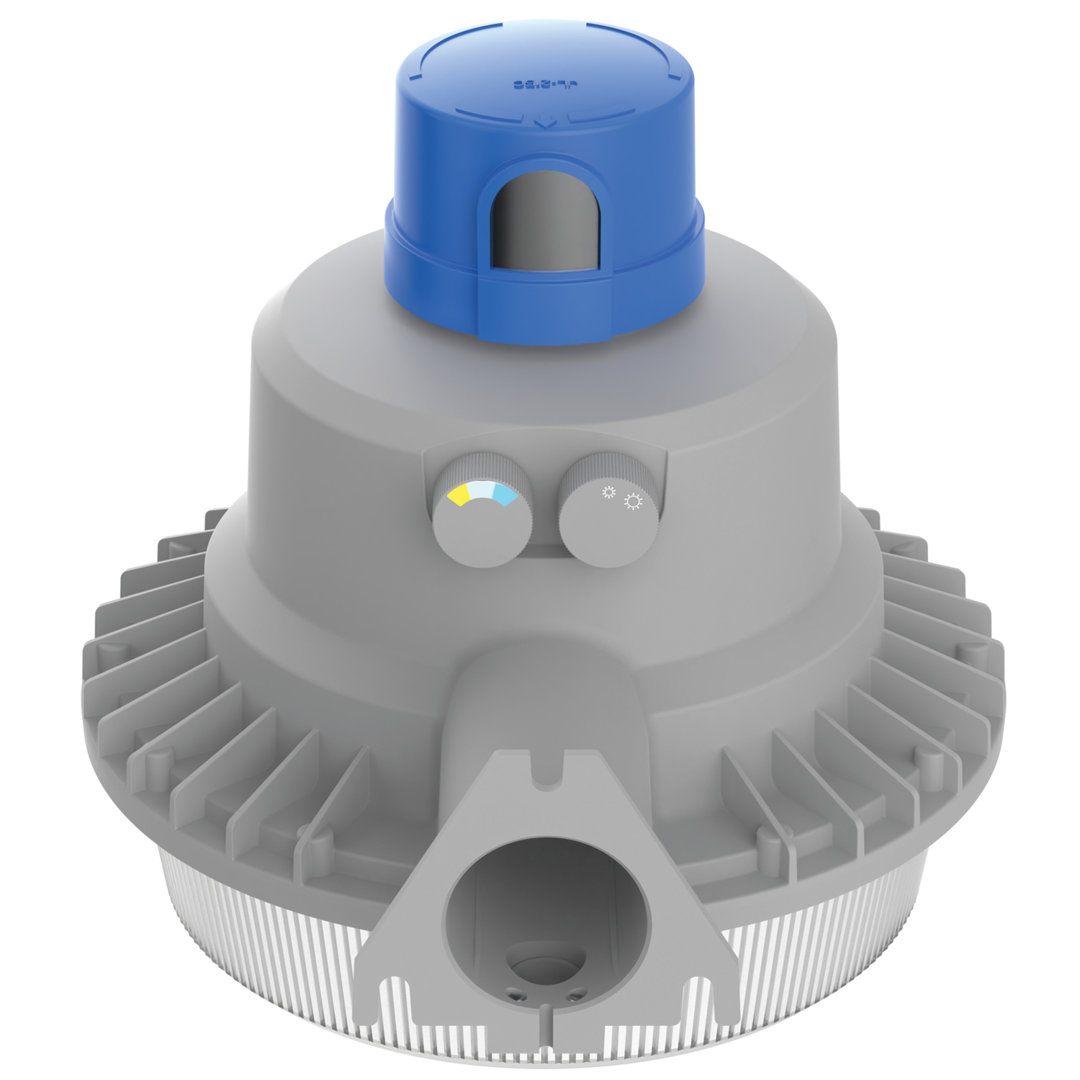 1 - Head LED Hardwired Dusk to Dawn Outdoor Security Area Light Lithonia Lighting