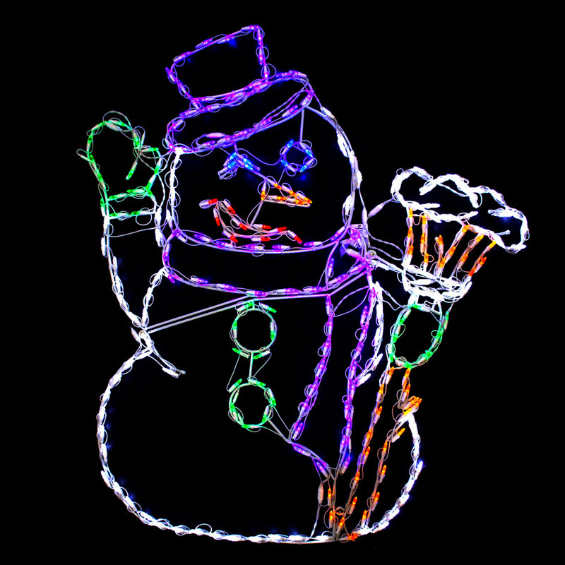 LED Lighted Window Décor