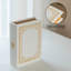 Boîte de rangement décorative en forme de livre - Blanc