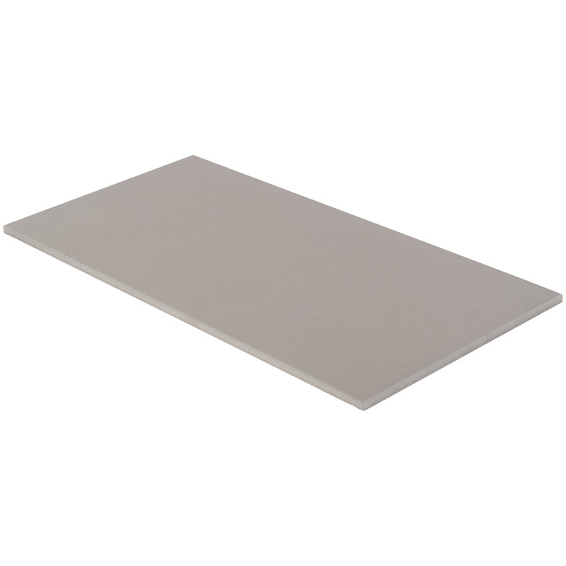 Techno 12" x 24" Porcelain Wall & Floor Tile, Matte Dark Gray
