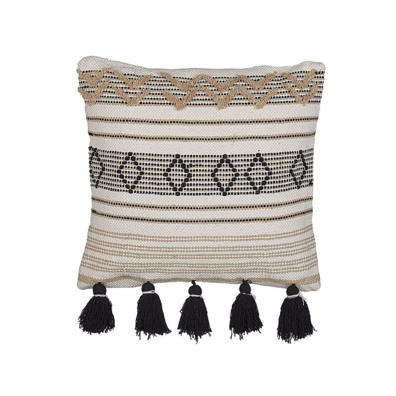Lamine Geometric Square Cushion
