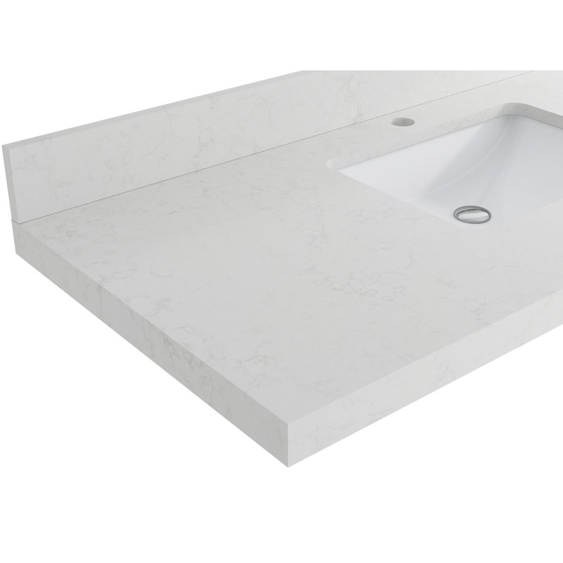 Catalina 36'' Single Bathroom Vanity with Quartz Top