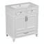 Ensemble de meuble-lavabo simple 29,37 po avec plateau en résine Takhia-1571033559