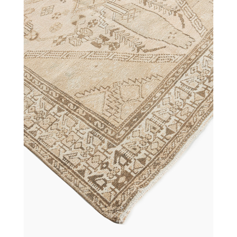 One-of-a-Kind Rectangle 4' X 6'7" Hand Knotted Area Rug