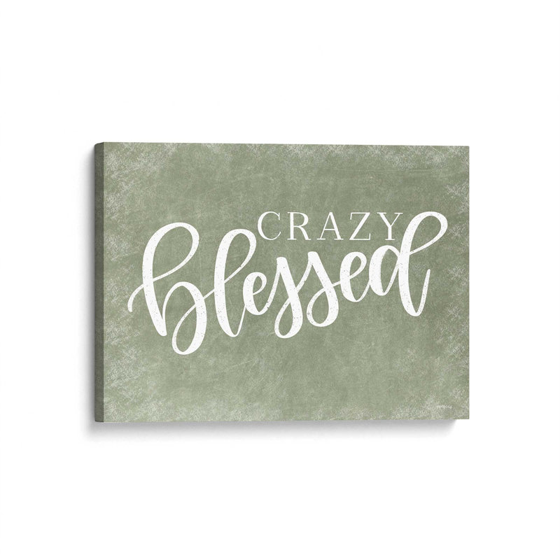 «Crazy Blessed» par Imperfect Dust, reproduction d'art, L 40 x H 30, Ne s’applique pas, Toile non encadrée