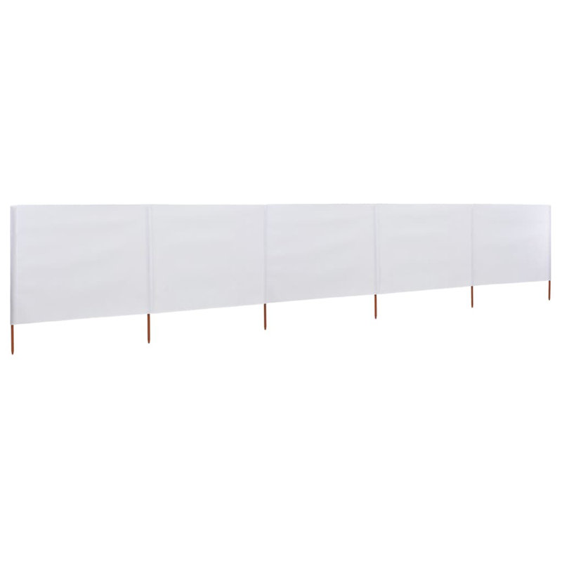 Tissu non tissé Vidaxl, Sand White, 63" H x 236.2" W x 236.2" D