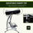 3 Outdoor Canopy Swing, Adjustable Shade For Sun Avoidance Feature, Adults' Garden Poolside, Black Poolside With Sunshade