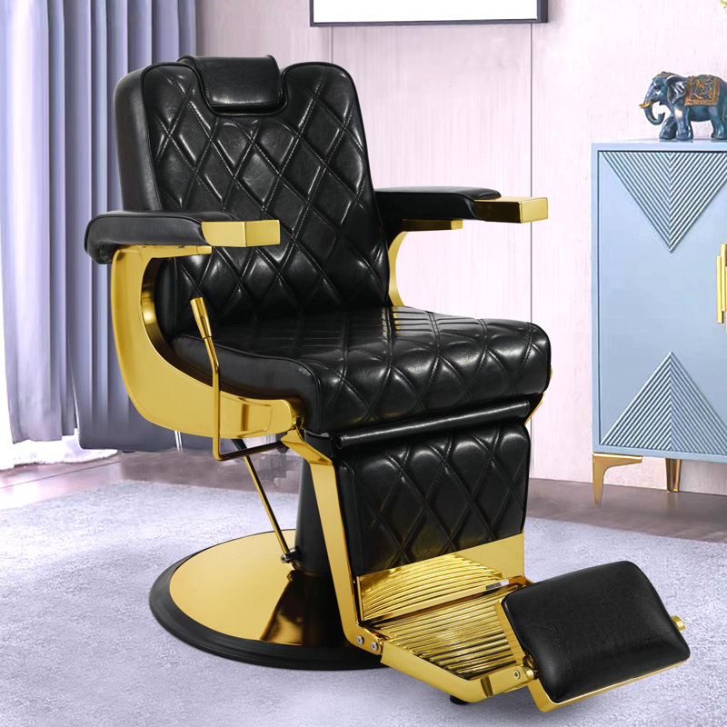 Fauteuil de barbier réglable en hauteur Mercer41