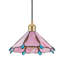 Mini luminaire suspendu en verre Modern Tiffany