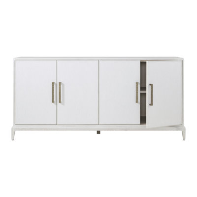 Stuart Credenza with Wallpaper