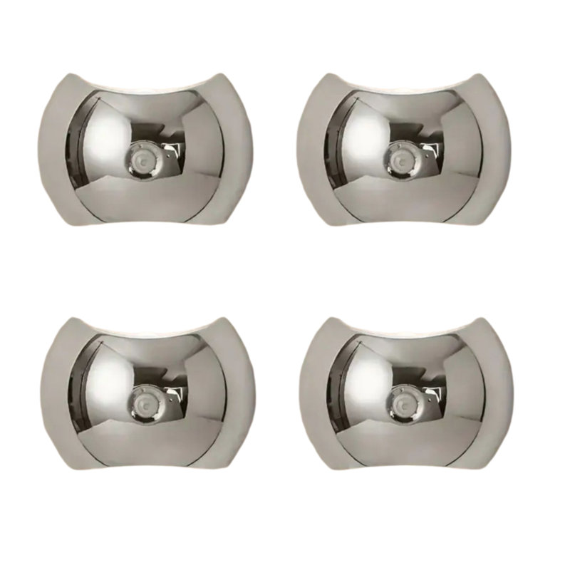 Bande de lumière murale d'intérieur à 3 températures avec capteur de température, ensemble de 4 pièces Lampe portative magnétique rechargeable USB