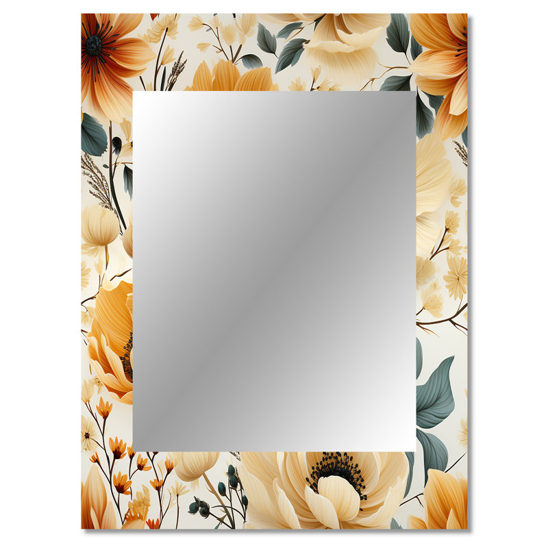 Wheless - Traditional Rectangular Wall Mirror, 40 po x 30 po