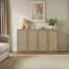 Consiglia 30.5" Bohemian-Inspired Rattan 2-Door Sideboard-1111806047-1111123901