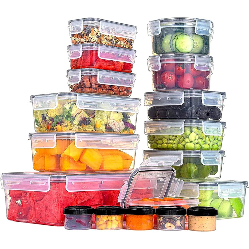 Contenant alimentaire Demekia - ensemble de 18