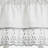 Toph Cotton Tailored 60'' W Window Valance in Gray