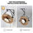 Wall Mounted Fan Dimmable Ceiling Fan With Remote Included