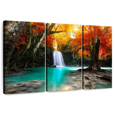 Alvord Autumn Forest Waterfall