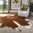 Ader Natural Cowhide Solid Color Rug-789135894