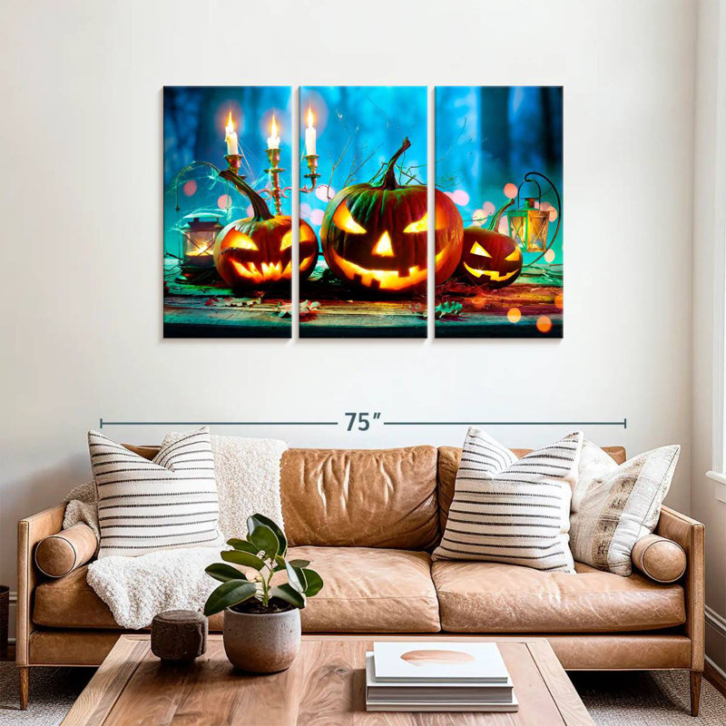 Candélabre Lelend Jack O Lantern, H 36 po x l 57 po