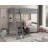 Naswith Single (3') High Sleeper Loft Bed Bed with Built-in-Desk