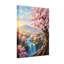 Plantes et fleurs Cherry Blossom River, paysage de printemps-345743182