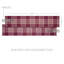 Chemin de table rectangulaire en mélange de polyester 70% coton / 30% coton Vantha-1241428299