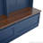 Farmhouse 4-in-1 Hall Tree with Wood Grain Bench, Mudroom Versatile Coat Rack with 2 Large Drawer, Entrance Organizer for Hallway, Living Room-181402464