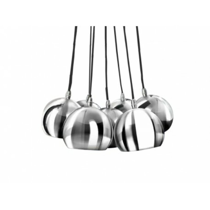 Noa 7 - Light Chrome Cluster Pendant
