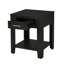 Ensemble de 3 tables basses et table de bout avec plateau en verre trempé 8 pièces Dextrel Bruno