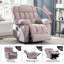 Erickah 91cm Wide Velvet Standard Recliner with Massager-1885693929