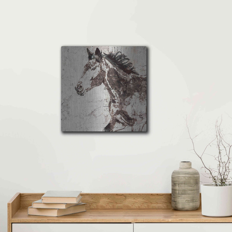 "Cheval au galop 2" par Irena Orlov, H 12 po x l 12 po