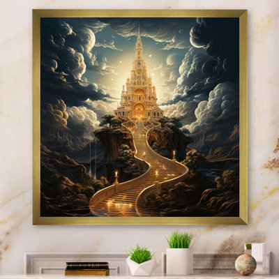 «Islam Moonlight Ascendant Minaret I» sur toile